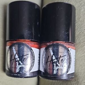 Haute Polish Duo in Black and Orange
